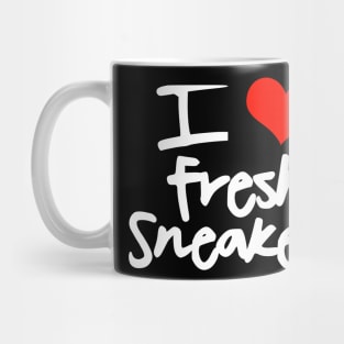 I Love Fresh Sneakers Mug